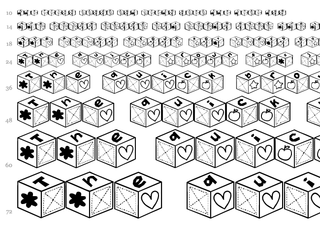 Sai Font font waterfall